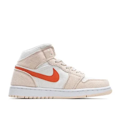 Picture of Air Jordan 1 MiD White Pink Orange