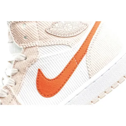 Picture of Air Jordan 1 MiD White Pink Orange