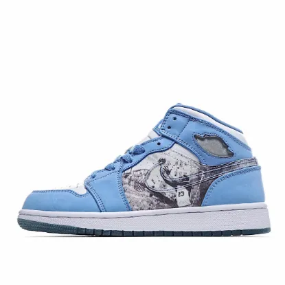 Picture of Air Jordan 1 Retro Alpha 'White University Blue'