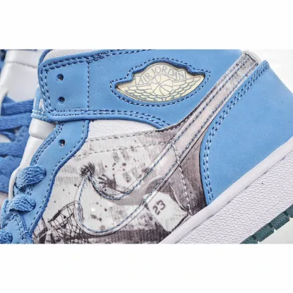 Picture of Air Jordan 1 Retro Alpha 'White University Blue'