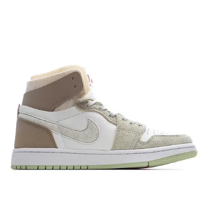 Picture of Wmns Air Jordan 1 High Zoom Comfort 'Olive Aura'
