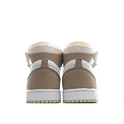 Picture of Wmns Air Jordan 1 High Zoom Comfort 'Olive Aura'