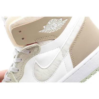 Picture of Wmns Air Jordan 1 High Zoom Comfort 'Olive Aura'