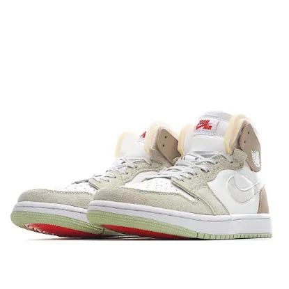Picture of Wmns Air Jordan 1 High Zoom Comfort 'Olive Aura'