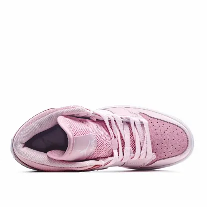 Picture of Wmns Air Jordan 1 Mid 'Digital Pink'