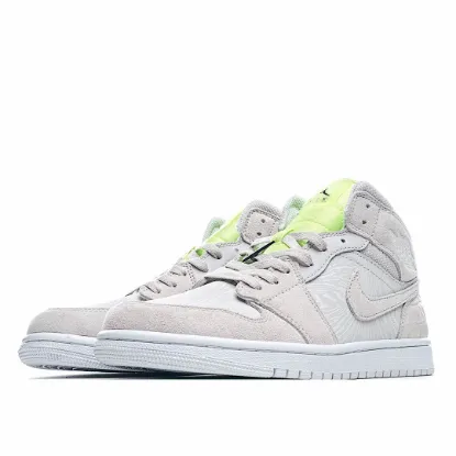 Picture of Wmns Air Jordan 1 Mid 'Ghost Green'