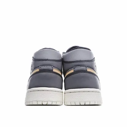 Picture of Wmns Air Jordan 1 Mid 'Iron Grey Onyx'