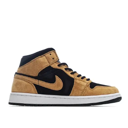 Picture of Wmns Air Jordan 1 Mid SE 'Dark Pony Smoky Mauve'