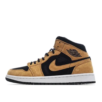 Picture of Wmns Air Jordan 1 Mid SE 'Dark Pony Smoky Mauve'