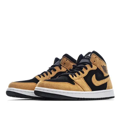 Picture of Wmns Air Jordan 1 Mid SE 'Dark Pony Smoky Mauve'