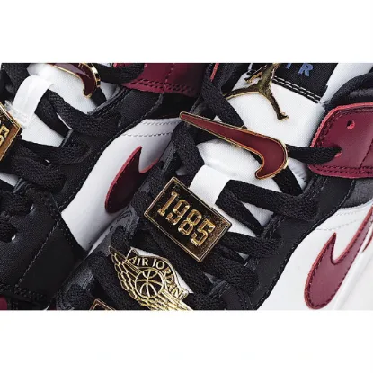 Picture of Wmns Air Jordan 1 Mid SE 'Gold Pendants'
