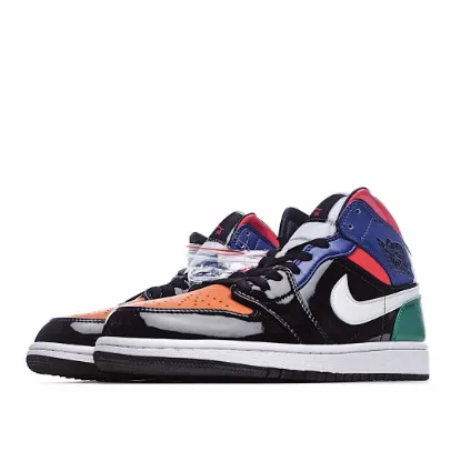 Picture of Wmns Air Jordan 1 Mid SE 'Multi Patent'