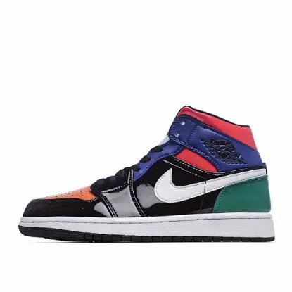 Picture of Wmns Air Jordan 1 Mid SE 'Multi Patent'