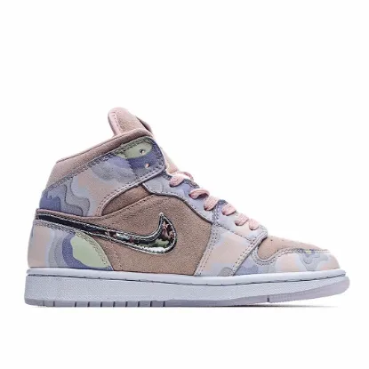 Picture of Wmns Air Jordan 1 Mid SE 'P(HER)SPECTIVE'