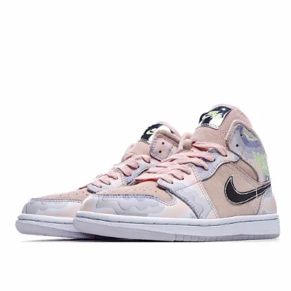 Picture of Wmns Air Jordan 1 Mid SE 'P(HER)SPECTIVE'