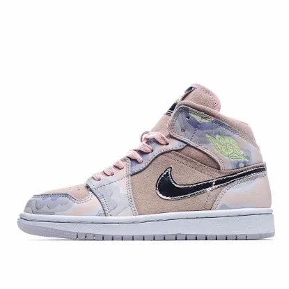 Picture of Wmns Air Jordan 1 Mid SE 'P(HER)SPECTIVE'