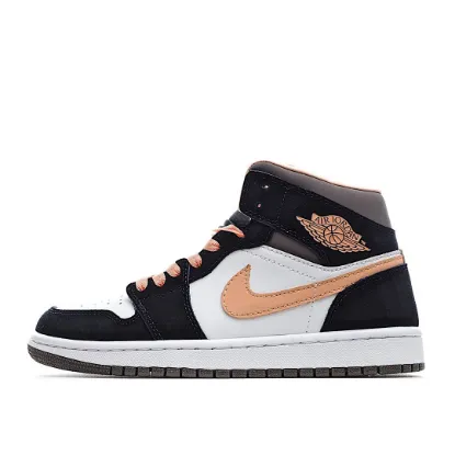 Picture of Wmns Air Jordan 1 Mid SE 'Peach Mocha'