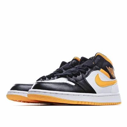 Picture of Wmns Air Jordan 1 Mid SE 'White Laser Orange