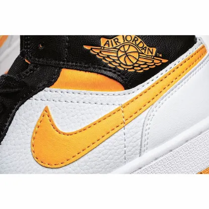 Picture of Wmns Air Jordan 1 Mid SE 'White Laser Orange