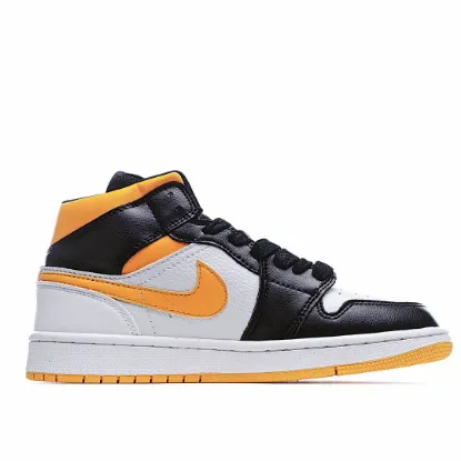 Picture of Wmns Air Jordan 1 Mid SE 'White Laser Orange