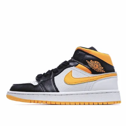 Picture of Wmns Air Jordan 1 Mid SE 'White Laser Orange