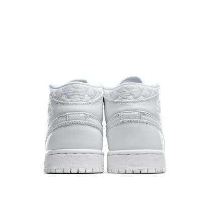 Picture of Wmns Air Jordan 1 Mid SE 'White Quilted'