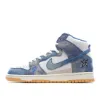 Picture of CARPET COMPANY X NIKE SB DUNK HIGH SB SNEAKERS WHITE & BLUE