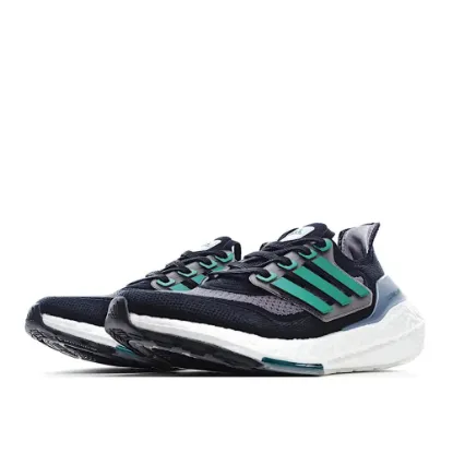 Picture of Adidas UltraBoost 21 'Black Sub Green'