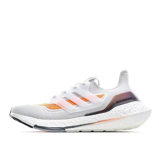Picture of Adidas UltraBoost 21 'Grey Screaming Orange'