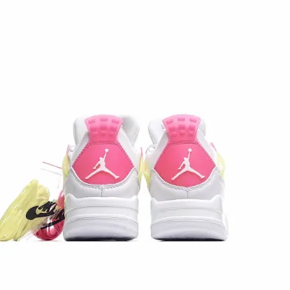 Picture of Air Jordan 4 Retro GS 'Lemon Venom'
