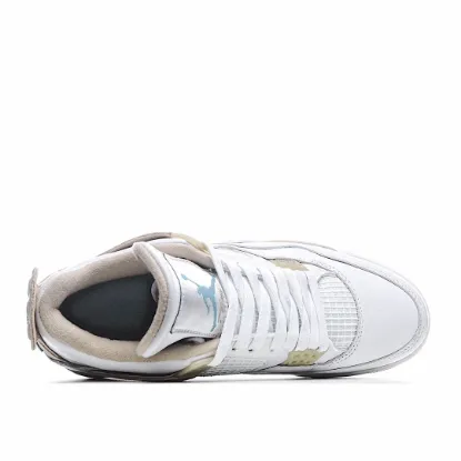 Picture of Air Jordan 4 Retro GS 'Linen'