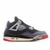 Picture of Air Jordan AJ4 RetroCream Cicada Wing Black Gray Red