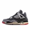 Picture of Air Jordan AJ4 RetroCream Cicada Wing Black Gray Red