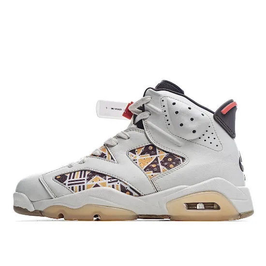 Picture of Air Jordan 6 Retro 'Quai 54 - Sail Gum'