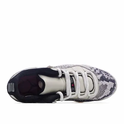 Picture of Air Jordan 11 Retro Low 'Light Bone Snakeskin'