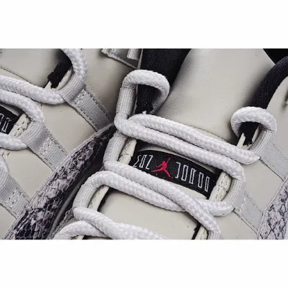 Picture of Air Jordan 11 Retro Low 'Light Bone Snakeskin'
