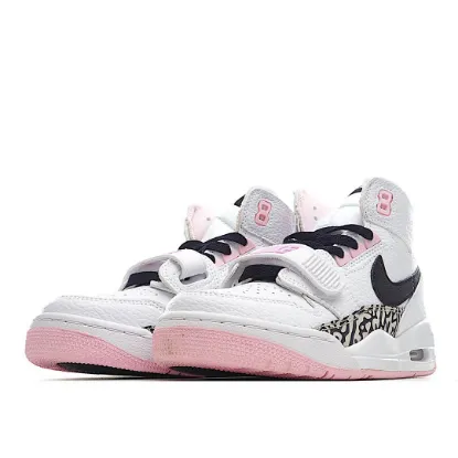 Picture of Air Jordan Legacy 312 GS 'White Black Pink Foam'