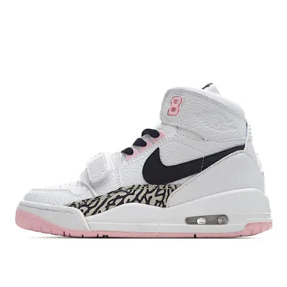 Picture of Air Jordan Legacy 312 GS 'White Black Pink Foam'