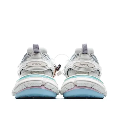 Picture of Balenciaga Sneaker Tess s.Gomma MAILLE WHITE/ORANGE
