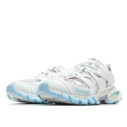 Picture of Balenciaga Sneaker Tess s.Gomma MAILLE WHITE/ORANGE