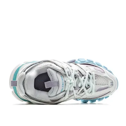 Picture of Balenciaga Sneaker Tess s.Gomma MAILLE WHITE/ORANGE