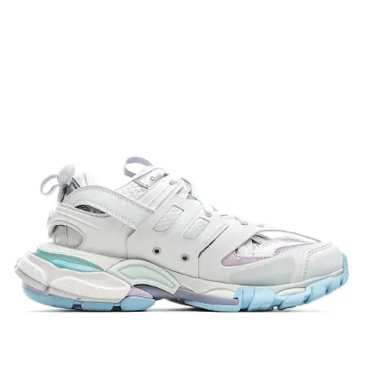 Picture of Balenciaga Sneaker Tess s.Gomma MAILLE WHITE/ORANGE