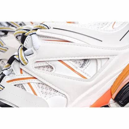 Picture of Balenciaga Sneaker Tess s.Gomma MAILLE WHITE/ORANGE