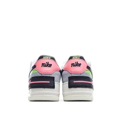 Picture of Nike Air Force 1 Shadow Blue Pink Green