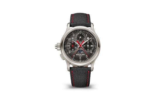 Picture of 5373P - Split-seconds monopusher chronograph for left-handers, Perpetual calendar.