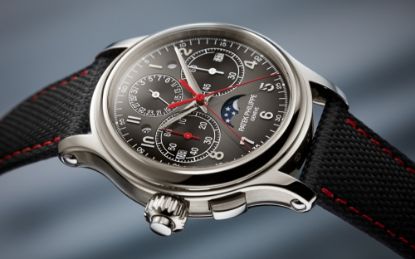 Picture of 5373P - Split-seconds monopusher chronograph for left-handers, Perpetual calendar.