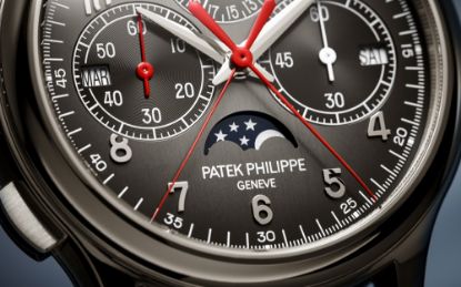 Picture of 5373P - Split-seconds monopusher chronograph for left-handers, Perpetual calendar.