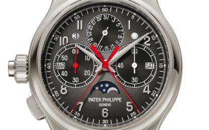 Picture of 5373P - Split-seconds monopusher chronograph for left-handers, Perpetual calendar.