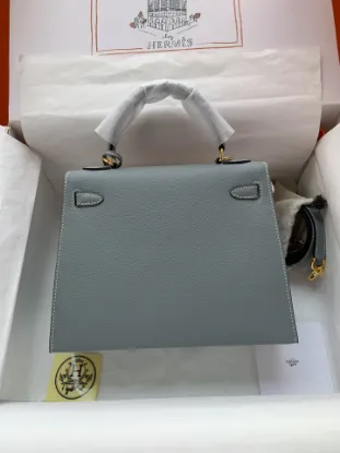 Picture of stockKelly linen blue size:25cm*28cm