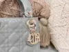Picture of Mini LadyDior handbag in patent leather Detail